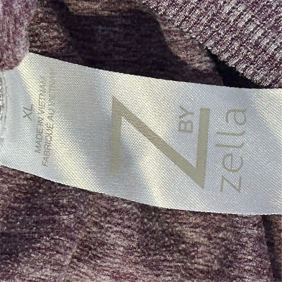 Z by Zella Women's Joggers Heathered Purple Size XL Elastic Waistband - Picture 8 of 9